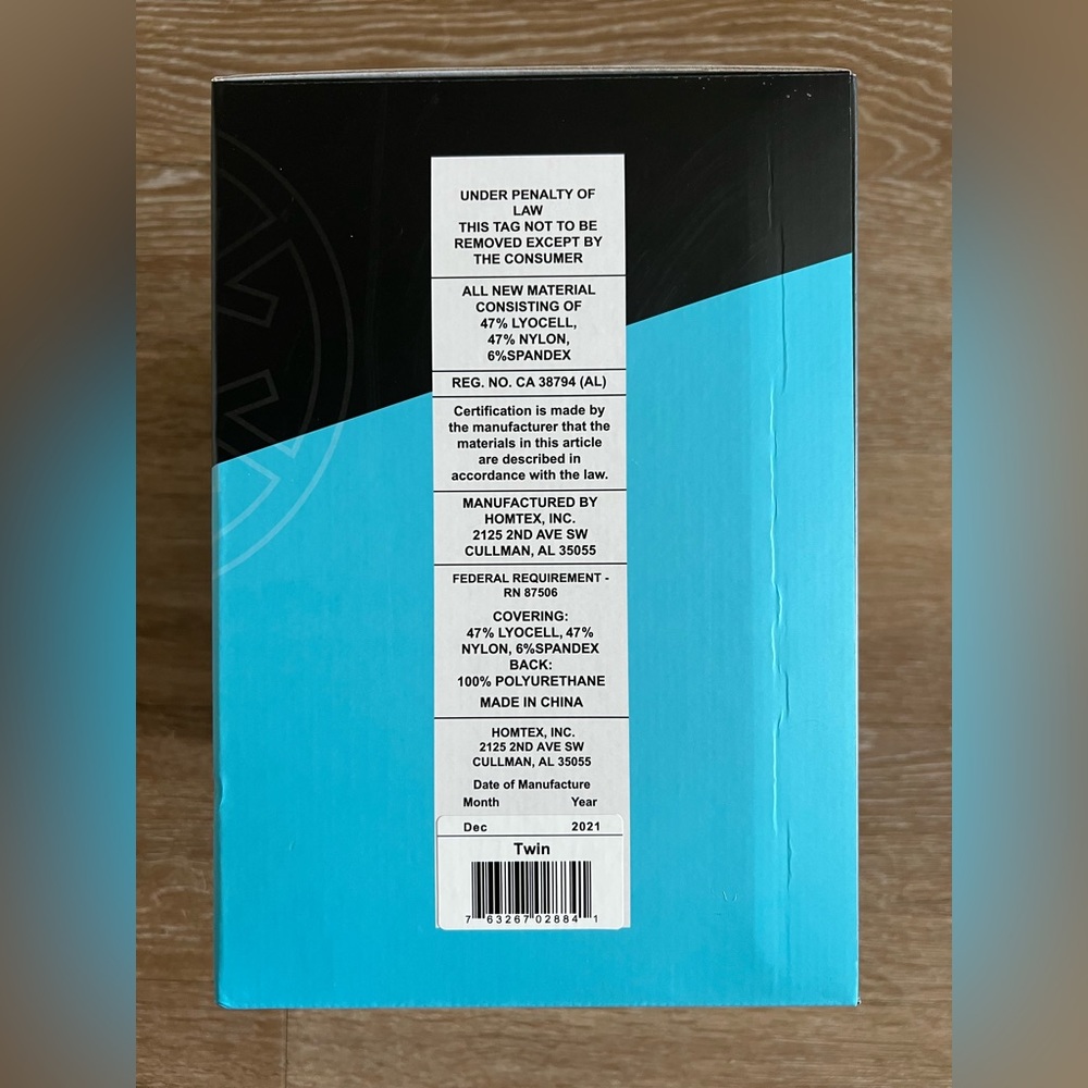 Tempur-Pedic TEMPUR-Protect BREEZE Mattress Protector - Twin. New in box - Picture 4 of 4
